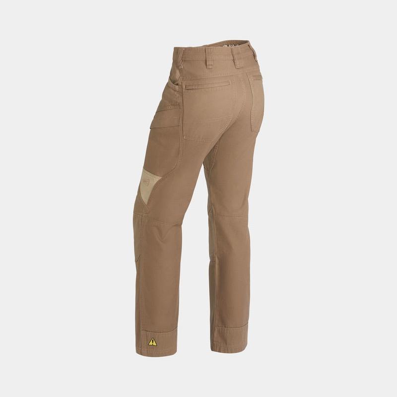 Pantalones Keen Flint Para Hombre Kaki - Ropa Keen Mexico (497261-JCI)